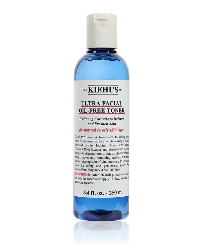 Näotoonik Kiehl's Ultra Facial Oil Free, 250 ml hind ja info | Näopuhastusvahendid | kaup24.ee