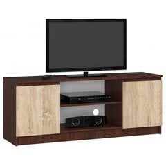 ТВ столик NORE CLP K140, коричневый/цвета дуба цена и информация | Тумбы под телевизор | kaup24.ee