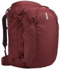 Двойной дорожный рюкзак Thule Landmark Womens Dark Bordeaux 60 L, красный цена и информация | Рюкзаки и сумки | kaup24.ee