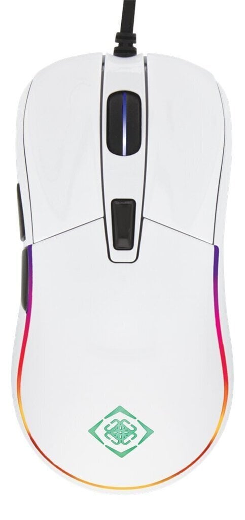 Juhtmega hiir Deltaco Gaming RGB GAM-085-W, valge hind ja info | Hiired | kaup24.ee