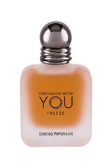 Туалетная вода Giorgio Armani Stronger With You Freeze EDT для мужчин 50 мл цена и информация | Мужские духи | kaup24.ee