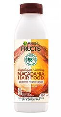 Кондиционер для волос Garnier Fructis Macadamia Hair Food 350 мл цена и информация | Бальзамы, кондиционеры | kaup24.ee