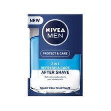 Лосьон после бритья для мужчин Nivea Men Protect & Care 2in1 100 мл цена и информация | Косметика и средства для бритья | kaup24.ee