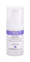 Увлажняющий крем для глаз Ren Clean Skincare Keep Young and Beautiful Firm and Lift 15 мл цена и информация | Сыворотки, кремы для век | kaup24.ee