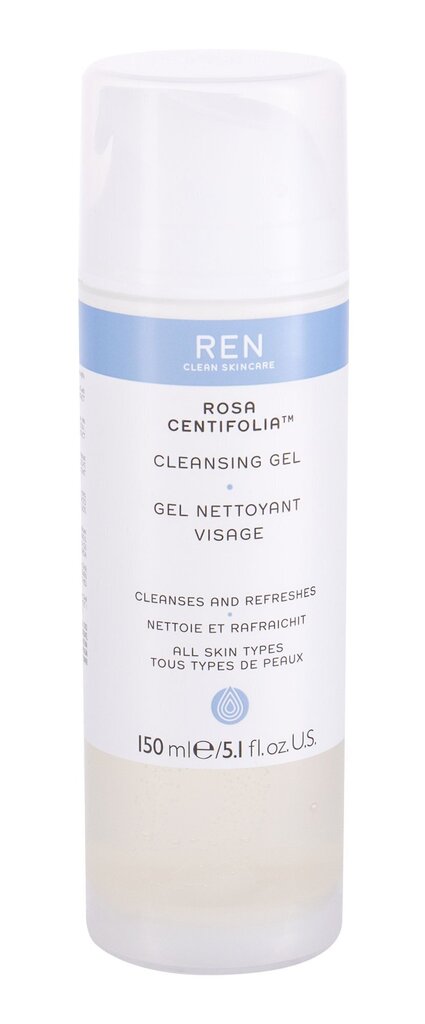 Geeljas näopuhastusvahend Ren Clean Skincare Rosa Centifolia 150 ml hind ja info | Näopuhastusvahendid | kaup24.ee