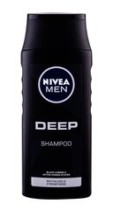 Шампунь для мужчин Nivea Men Deep 250 мл цена и информация | Шампуни | kaup24.ee