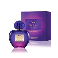 Tualettvesi Antonio Banderas Her Secret Desire EDT naistele 50 ml цена и информация | Женские духи | kaup24.ee