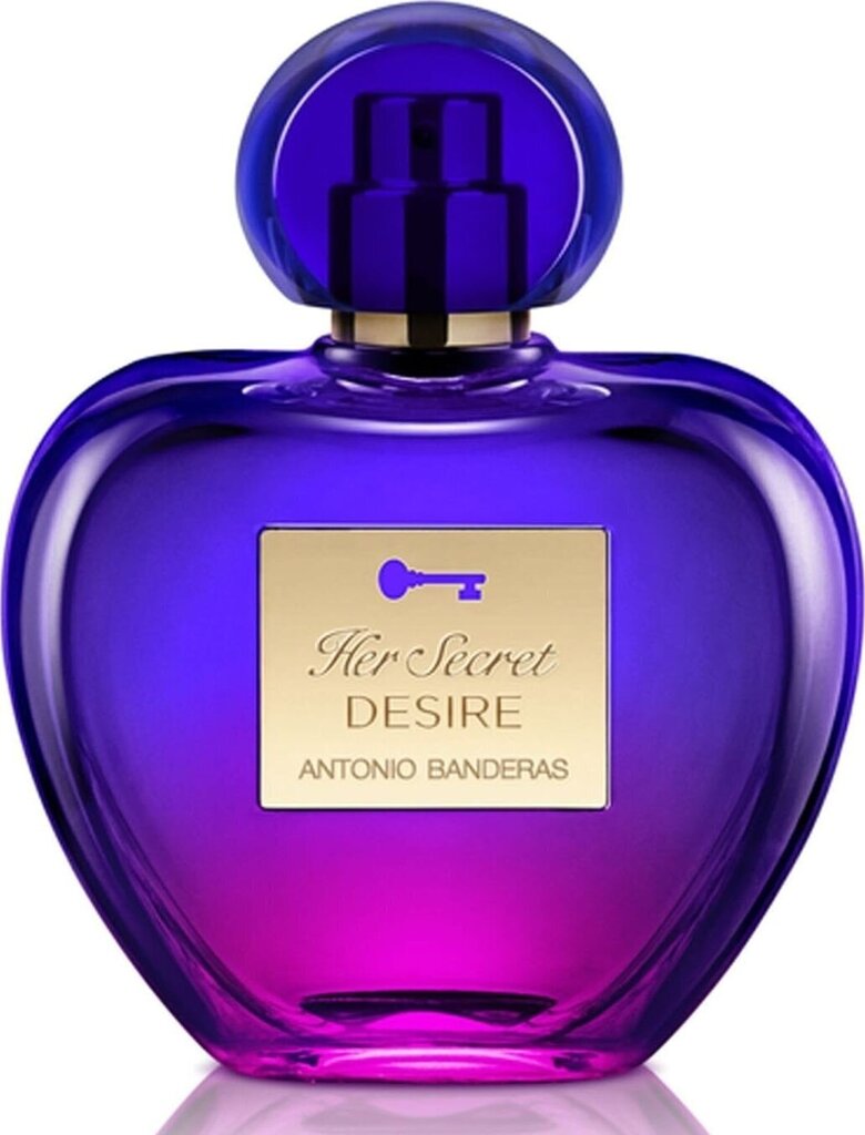 Tualettvesi Antonio Banderas Her Secret Desire EDT naistele 50 ml hind ja info | Naiste parfüümid | kaup24.ee