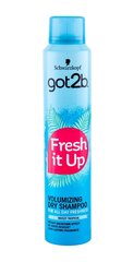 Kohevust andev kuivšampoon Schwarzkopf Got2b Fresh It Up 200 ml цена и информация | Шампуни | kaup24.ee