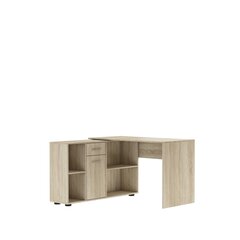 Письменный стол ADRK Furniture Eliseo, цвет дуба цена и информация | Компьютерные, письменные столы | kaup24.ee