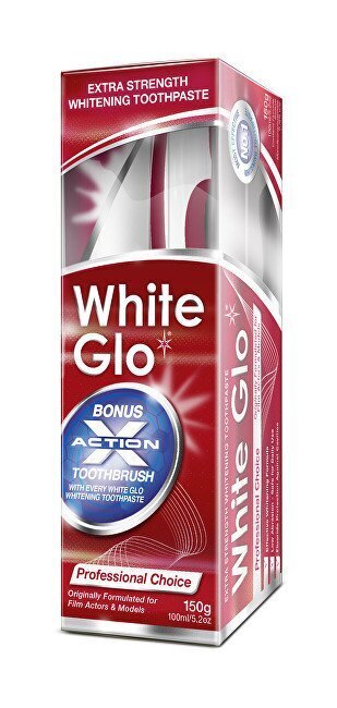 Valgendav hambapasta "White Glo" Professional Choice, 150g. цена и информация | Suuhügieen | kaup24.ee