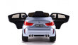 Laste ühekohaline elektriauto BMW X6, Hõbedane hind ja info | Laste elektriautod | kaup24.ee