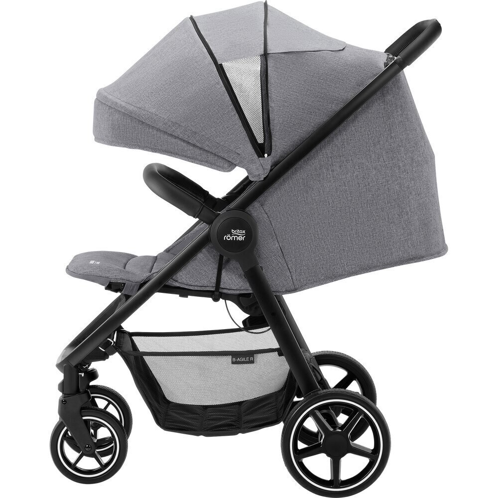 Sportlik jalutuskäru Britax Roemer B-Agile R 2020, Elephant Grey/Black hind ja info | Vankrid, jalutuskärud | kaup24.ee