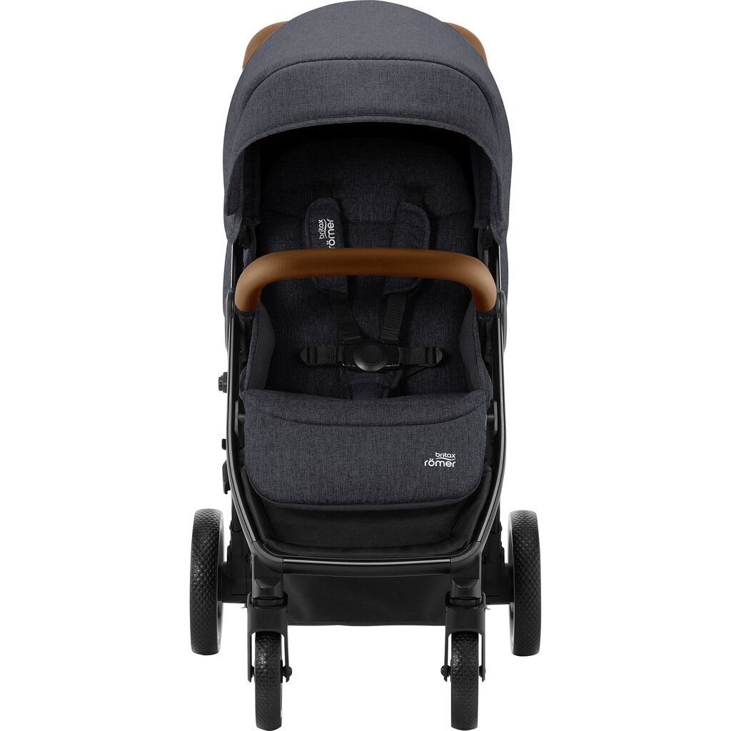 Sportlik jalutuskäru Britax Roemer B-Agile R 2020, Black Shadow/Brown цена и информация | Vankrid, jalutuskärud | kaup24.ee