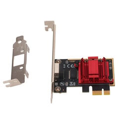 PCIe Interneti-adapter 2,5 Gbps 2500/1000/100Mbps RJ45 pordiga PCI Expressi Gigabit Etherneti kaart Win/Linux/OS X/ serveri jaoks hind ja info | Ruuterid | kaup24.ee