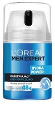 Увлажняющий крем для лица L'Oreal Men Expert Hydra Power 50 мл цена и информация | Кремы для лица | kaup24.ee