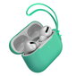 Ümbris Baseus Lets go Silicone-gel Protective case for Apple Airpods Pro (MWP22ZM/A), Green hind