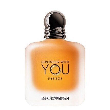 Tualettvesi Emporio Armani Stronger With You Freeze EDT meestele 100 ml цена и информация | Meeste parfüümid | kaup24.ee