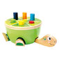 Puidust löömise mänguasi haamriga Bino Kilpkonn hind ja info | Arendavad mänguasjad | kaup24.ee