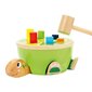 Puidust löömise mänguasi haamriga Bino Kilpkonn цена и информация | Arendavad mänguasjad | kaup24.ee