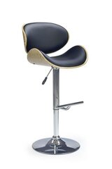 Барный стул Halmar H-44, черный/коричневый цена и информация | Стулья для кухни и столовой | kaup24.ee