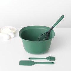 Миска для смешивания, 3,2 л, зеленая цена и информация | Посуда для хранения еды | kaup24.ee