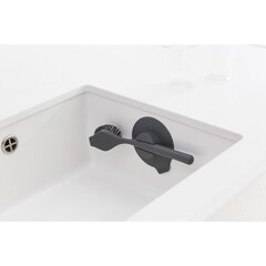 Brabantia щетка для мытья посуды с держателем на присоске, серая цена и информация | Принадлежности для уборки | kaup24.ee