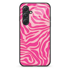 Zebra pink - Galaxy A15 5G Etui szklane [TIF 11A] цена и информация | Чехлы для телефонов | kaup24.ee