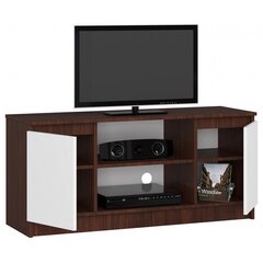 ТВ столик NORE RTV K120, коричневый / белый цена и информация |  Тумбы под телевизор | kaup24.ee
