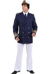 Kapteni jakk, tumesinine hind ja info | Karnevali kostüümid | kaup24.ee