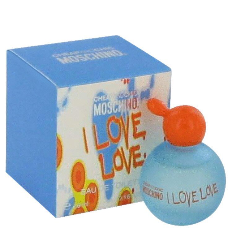 Moschino I Love Love EDT naistele 4,9 ml цена и информация | Naiste parfüümid | kaup24.ee