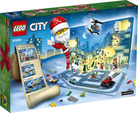 60268 LEGO® City Advendikalender цена и информация | Klotsid ja konstruktorid | kaup24.ee