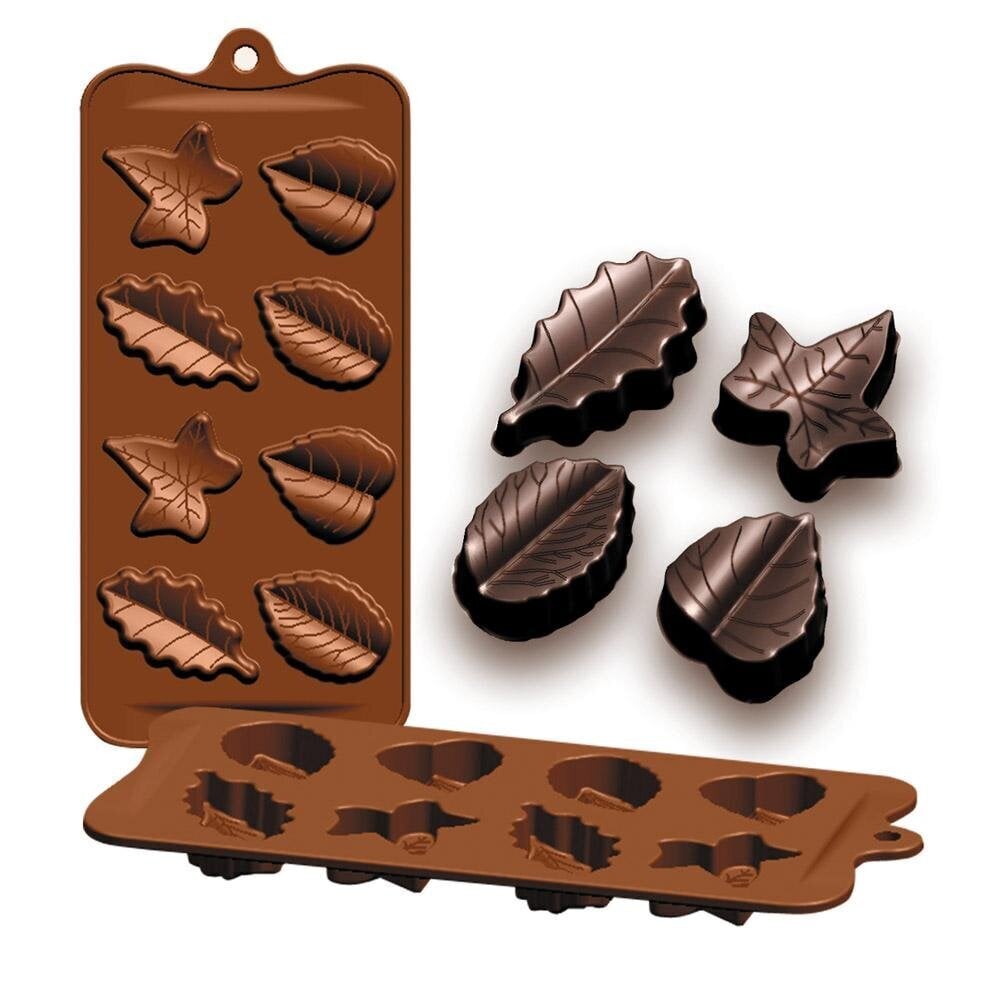 Šokolaadivorm, silikoonist цена и информация | Ahjuvormid ja küpsetustarvikud | kaup24.ee