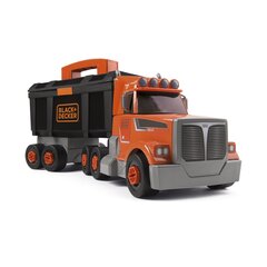 Конструктор Грузовик с аксессуарами Smoby Truck Black & Decker цена и информация | Конструкторы и кубики | kaup24.ee