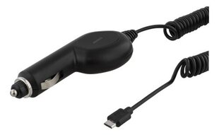 Deltaco USB-CAR94, Micro USB, 1A цена и информация | Зарядные устройства для телефонов | kaup24.ee