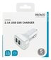 Deltaco USB-CAR121, 2xUSB-A, 2.1A hind ja info | Mobiiltelefonide laadijad | kaup24.ee