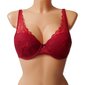 Chantelle Molitor Lace Convertible Plunge red цена и информация | Rinnahoidjad | kaup24.ee