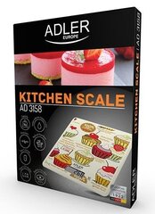 Adler AD-3158 цена и информация | Кухонные весы | kaup24.ee