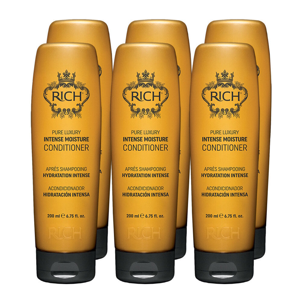 Intensiivselt niisutav palsam, RICH Intense Moisture Conditioner 6 x 200 ML цена и информация | Šampoonid | kaup24.ee