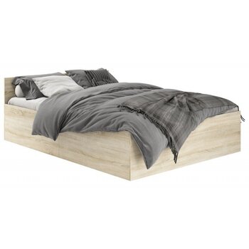 Кровать с решеткой NORE CLP 140x200 см, цвета дуба цена и информация | Кровати | kaup24.ee