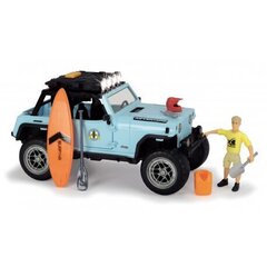 Surfarikomplekt Simba Dickie Toys Play Life Jeep + aksessuaarid hind ja info | Poiste mänguasjad | kaup24.ee