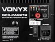 VOnyx SPX-PA9210 2x10 hind ja info | Kõlarid | kaup24.ee