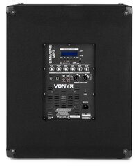 Vonyx SMWBA15MP3 Сабвуфер 15"/600W & Bluetooth цена и информация | Домашняя акустика и системы «Саундбар» («Soundbar“) | kaup24.ee