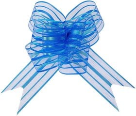 Sinised jõuluvibud (20 pakk) – Organza Pull Bow paelad цена и информация | Прикольные подарки | kaup24.ee