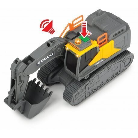 Mänguekskavaator heli ja valgusega Simba Dickie Toys Construction цена и информация | Poiste mänguasjad | kaup24.ee
