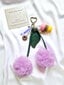 Koti või võtmehoidja Bag Charm, mis toob õnne "Fluffy Cherry" цена и информация | Naiste kotid | kaup24.ee