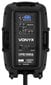 Vonyx VPS122A 800W aktiivkõlarite komplekt LED, mikrofoni ja statiividega цена и информация | Kõlarid | kaup24.ee