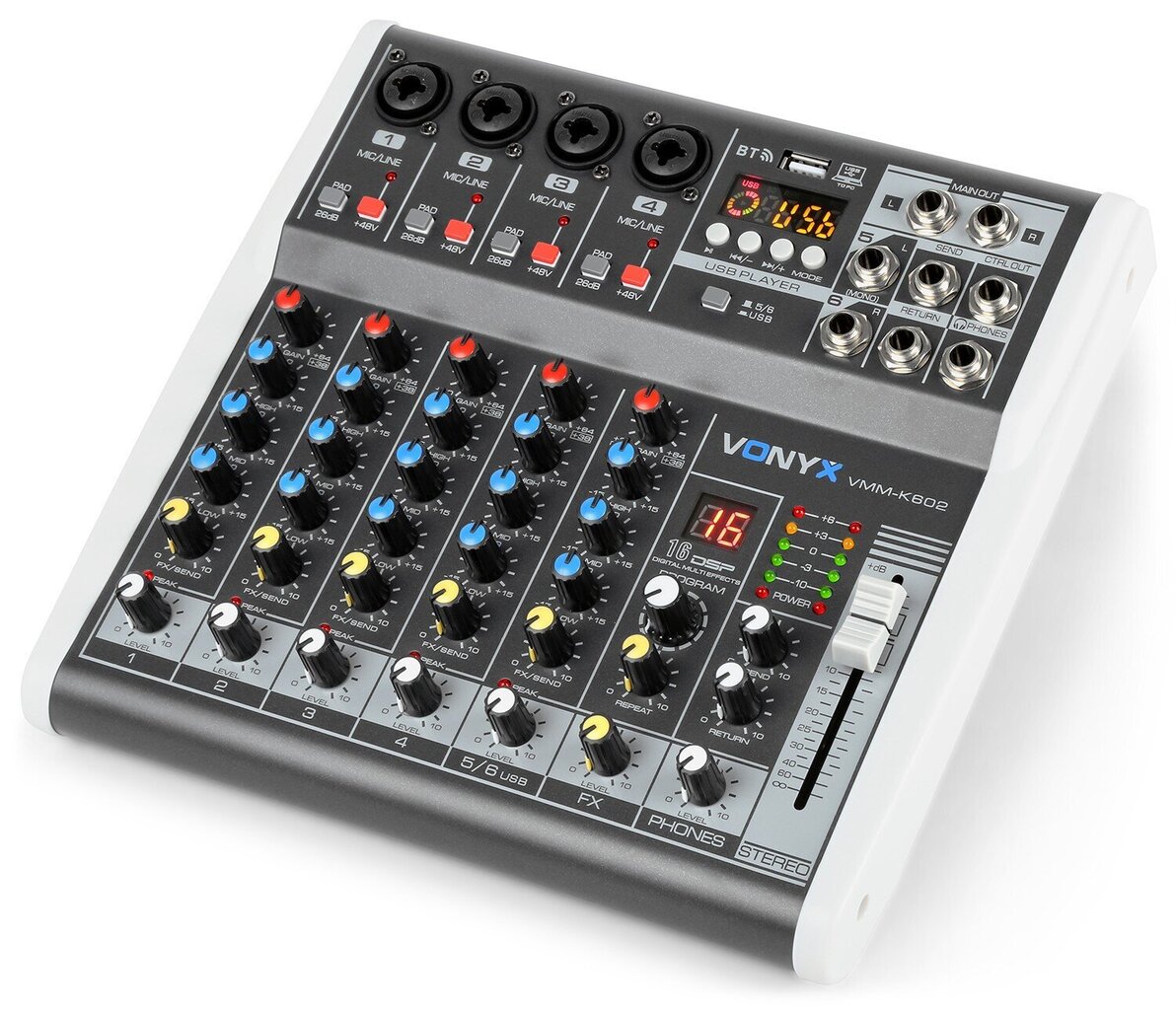 Vonyx VMM-K602 hind ja info | DJ puldid | kaup24.ee