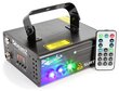 BeamZ Surtur II topeltlaseriga valgusefekt RG Gobo DMX IRC 3W sinine LED цена и информация | Peokaunistused | kaup24.ee