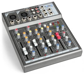 4-канальный микшер Vonyx VMM-F401 цена и информация | DJ пульты | kaup24.ee